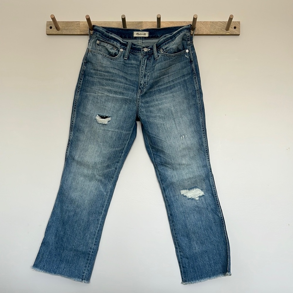 Madewell Women’s Rigid Demi-Boot Crop Jean